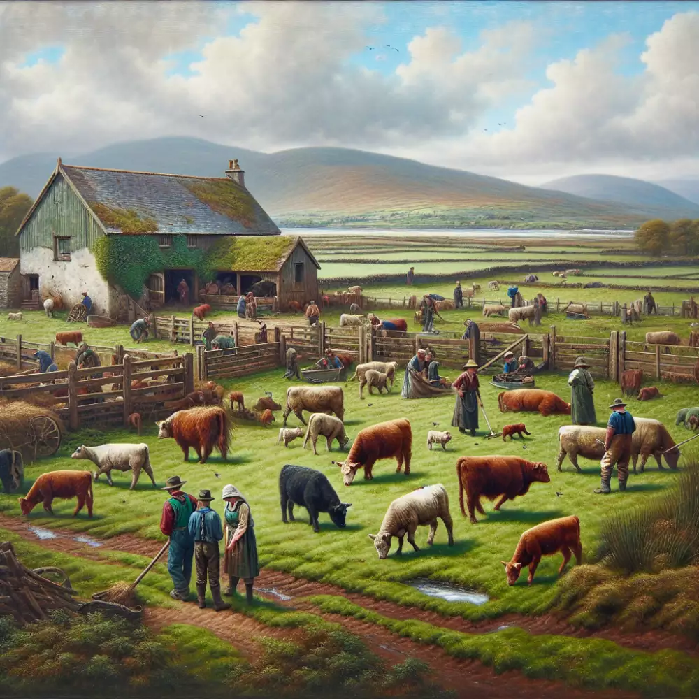 práce v irsku na farmě