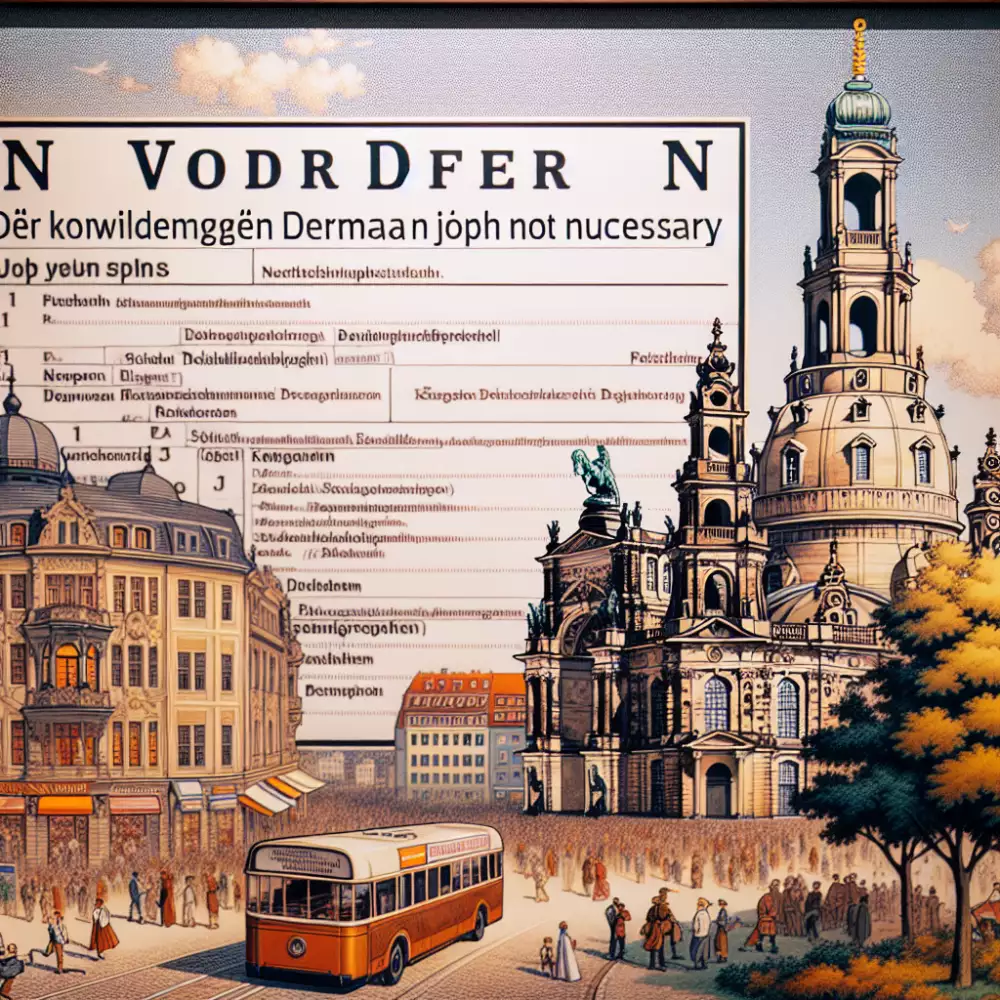 práce dresden bez němčiny
